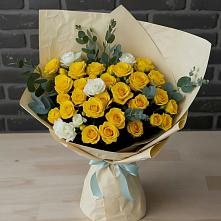 Букет цветов из:  Розы #REPLACE_PRED# Бытха