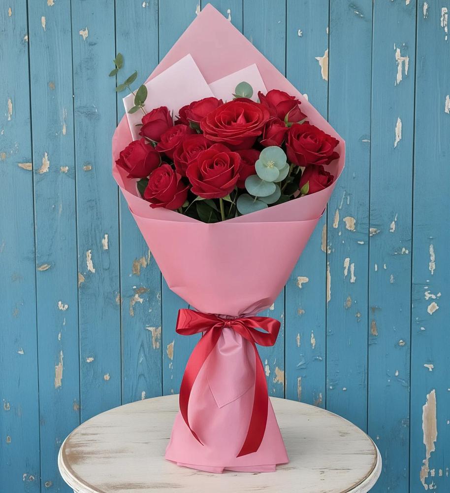 Букет цветов из: Розы в Бытха