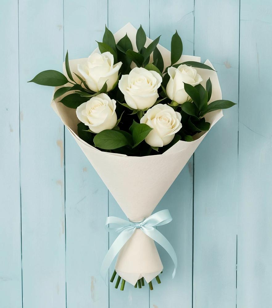 Букет цветов из: Розы в Бытха