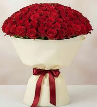 Букет 101 Красная роза Милано #REPLACE_PRED# Бытха