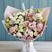 Букет цветов из: Альстромерии и Розы в Бытха