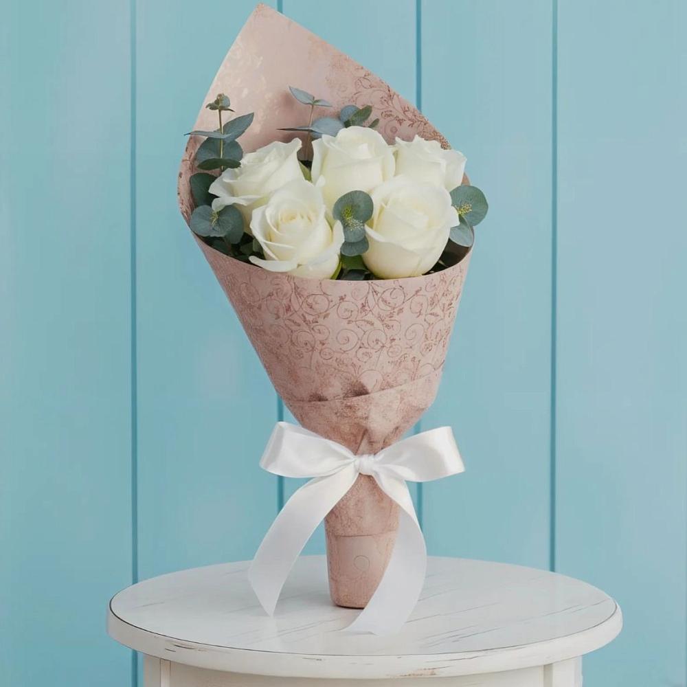 Букет цветов из: Розы в Бытха