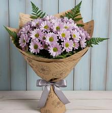 Букет цветов из:  Хризантемы в Бытха