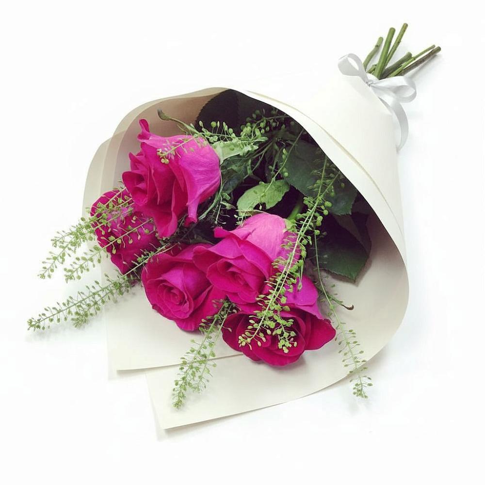 Букет цветов из: Розы в Бытха