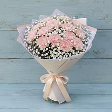 Букет цветов из:  Гвоздики в Бытха