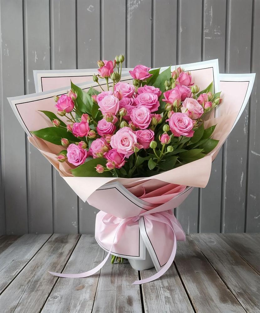 Букет Розовый кустик в Бытха