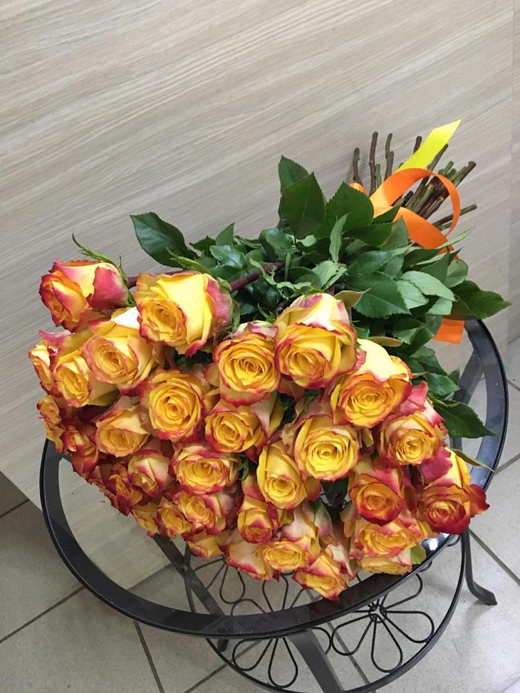 Букет Желтые розы в Бытха