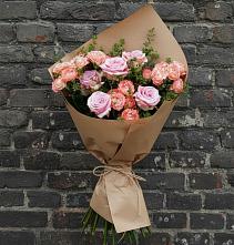 Букет цветов из:  Розы в Бытха