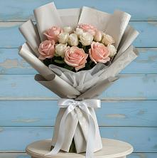 Букет цветов из:  Розы в Бытха
