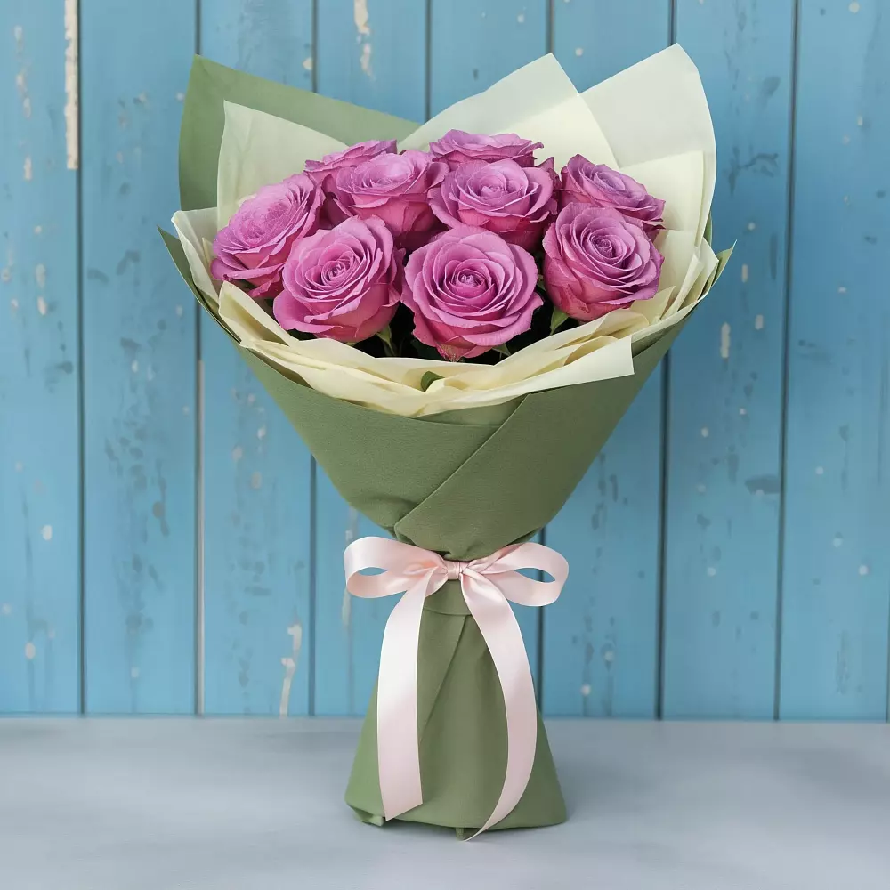 Букет Розы Фёрст Леди в Бытха