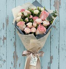 Букет цветов из:  Розы в Бытха