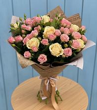 Букет цветов из:  Розы в Бытха