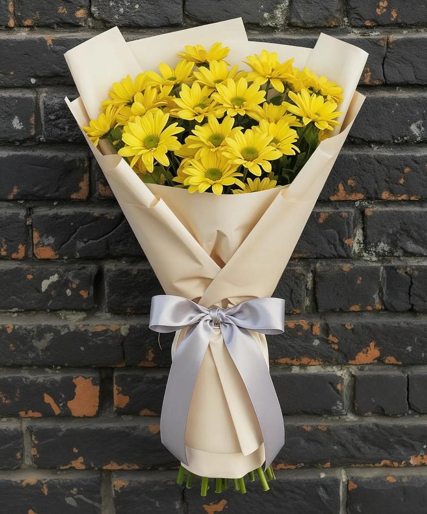 Букет цветов из: Хризантемы в Бытха