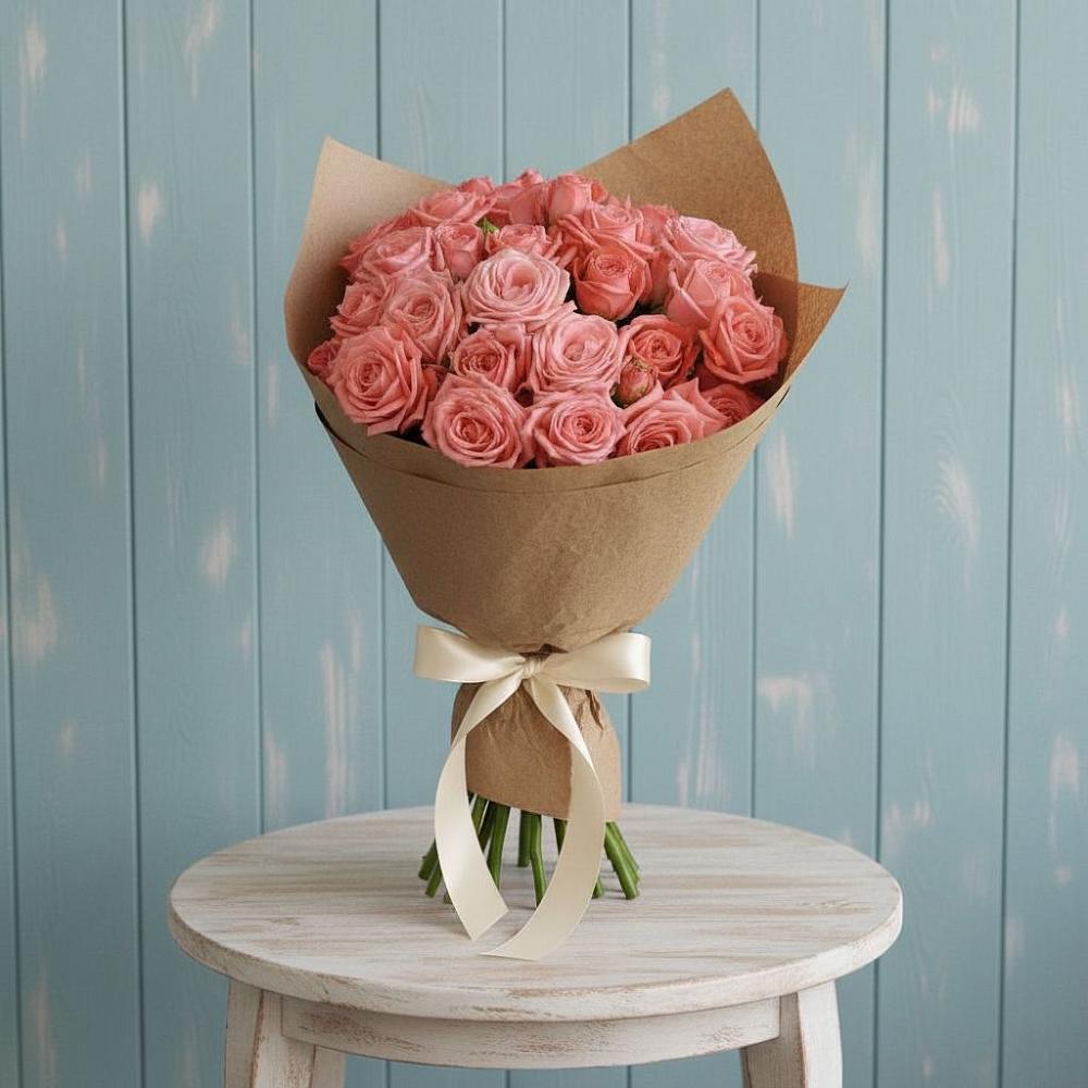 Букет цветов из: Розы в Бытха