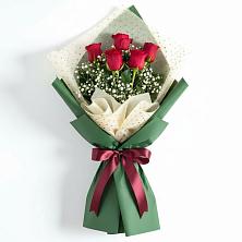 Букет цветов из:  Розы в Бытха