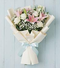 Букет цветов из:  Лилии в Бытха