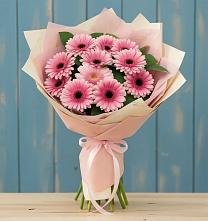 Букет цветов из:  Герберы в Бытха
